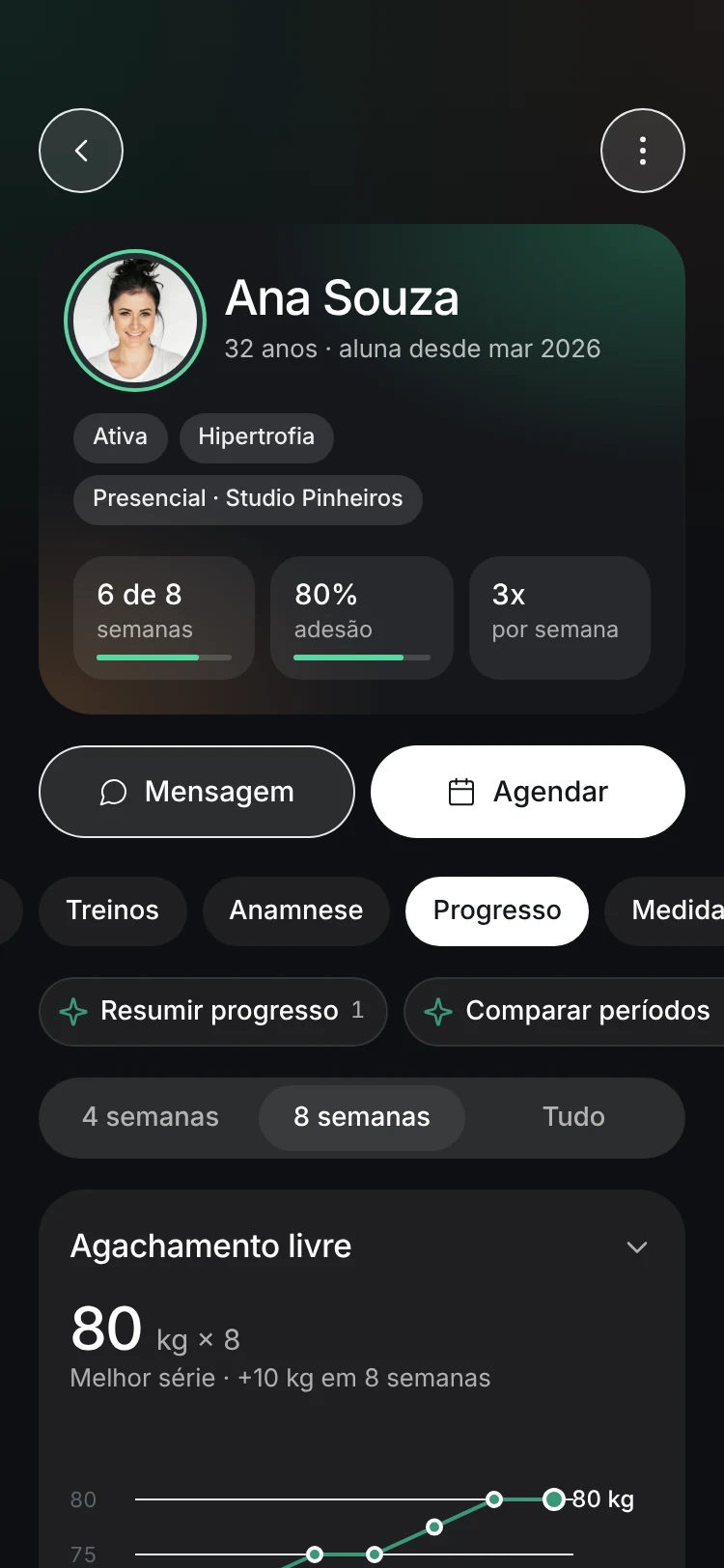 Tela do app FormDaily