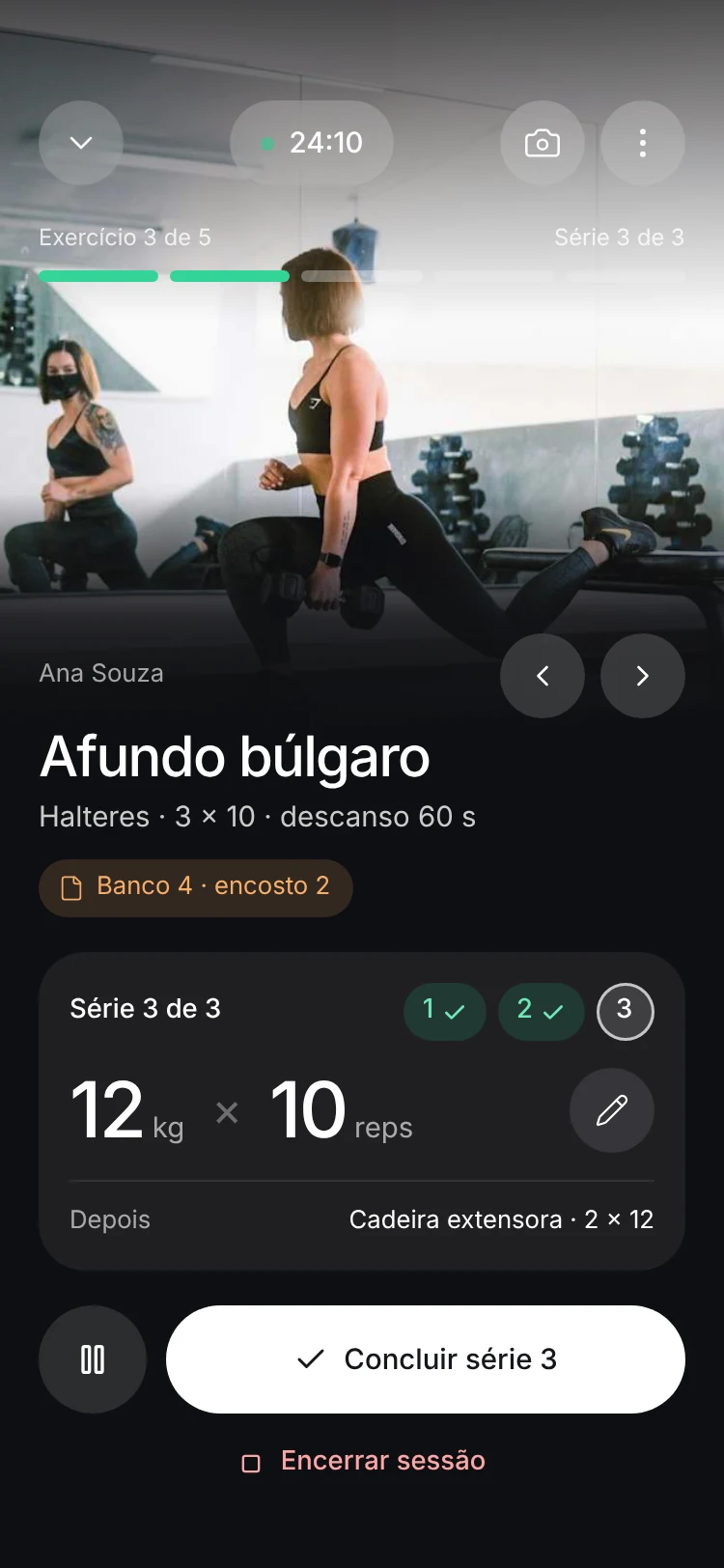Tela do app FormDaily