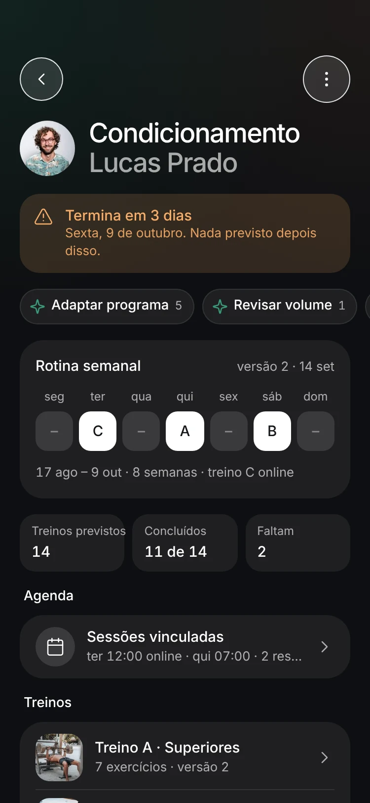 Tela do app FormDaily