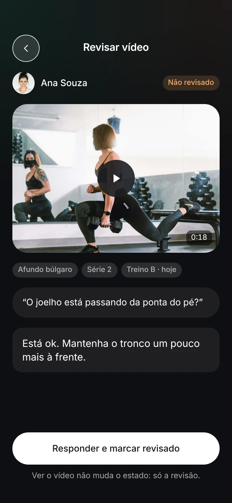 Tela do app FormDaily