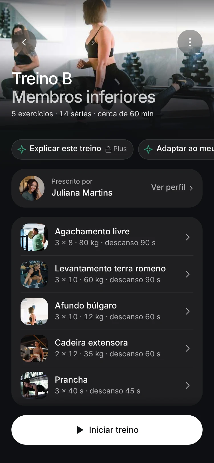 Tela do app FormDaily